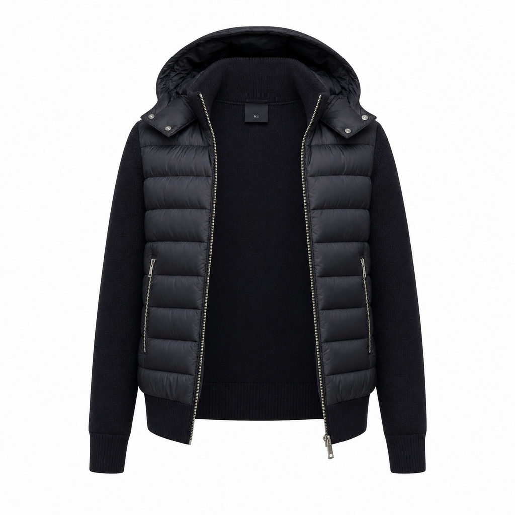 Aristocrat Hybrid Cardigan Black