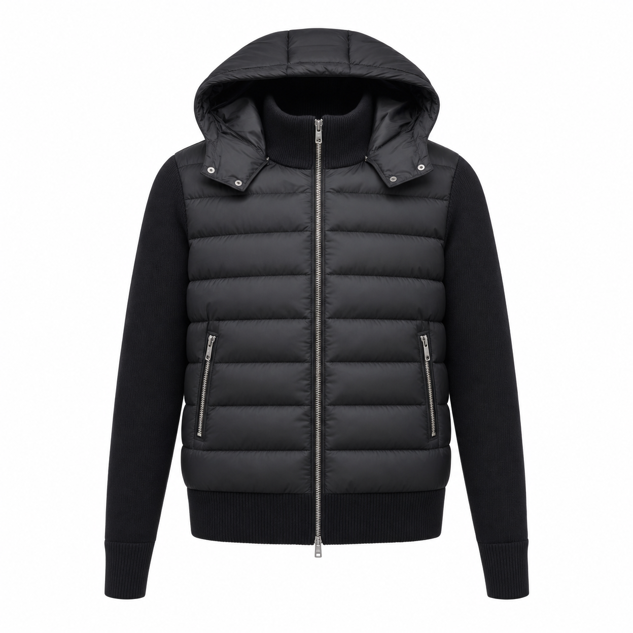 Aristocrat Hybrid Cardigan Black