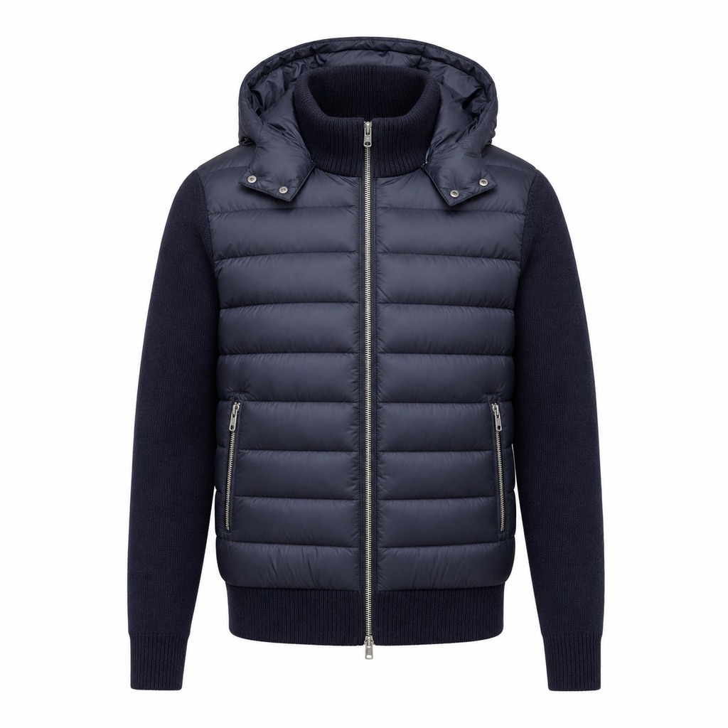 Heritage Hybrid Cardigan Navy