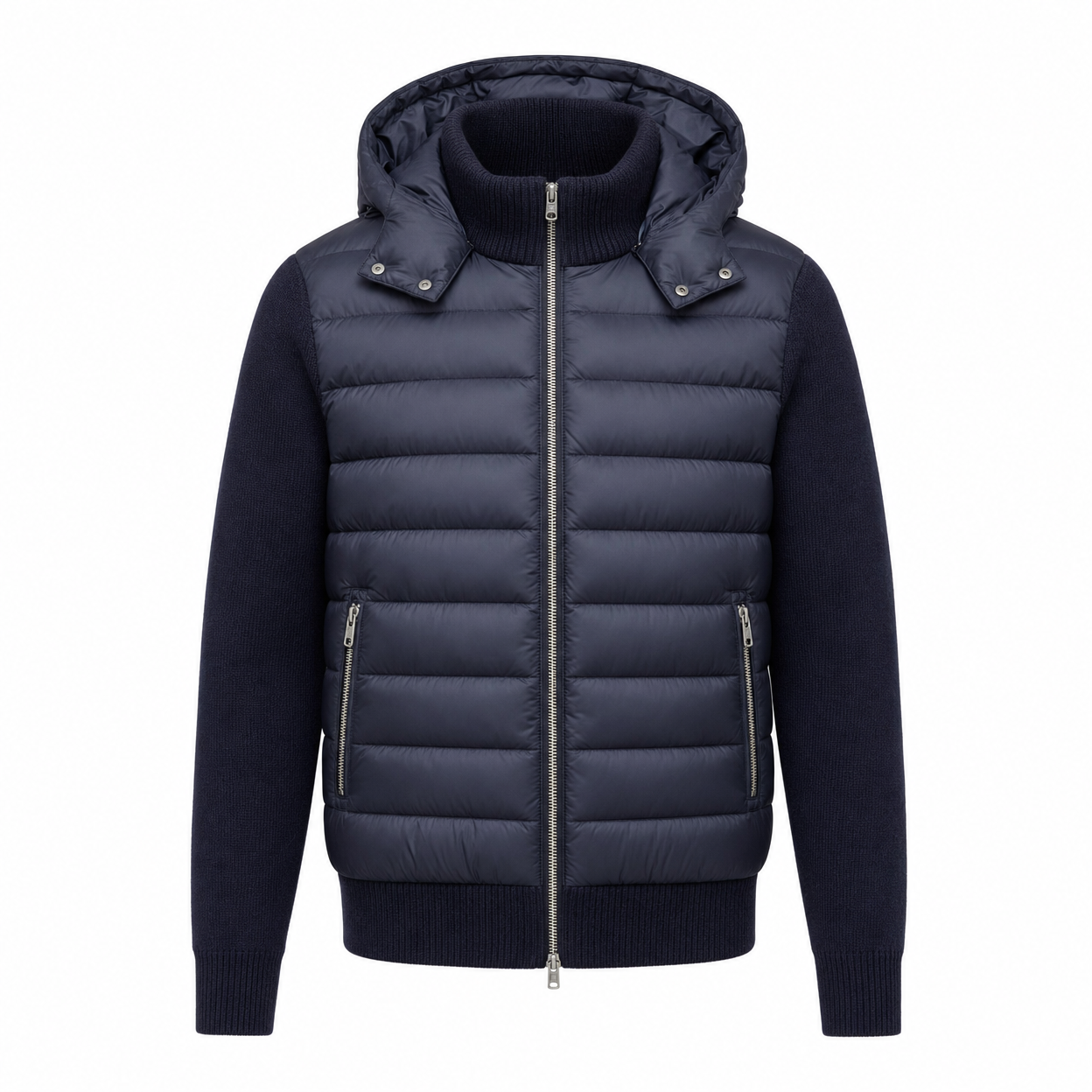 Heritage Hybrid Cardigan Navy