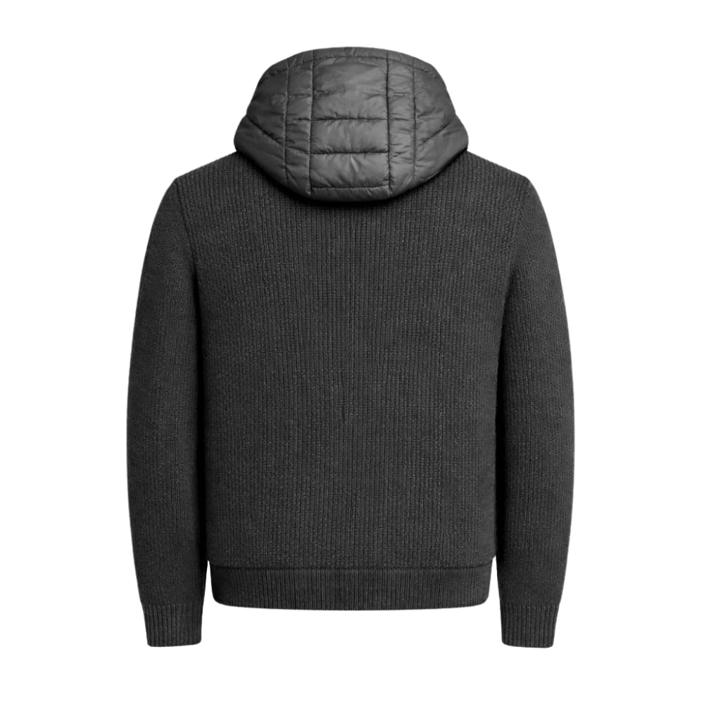 Cavendish Quilted Hooded Cardigan